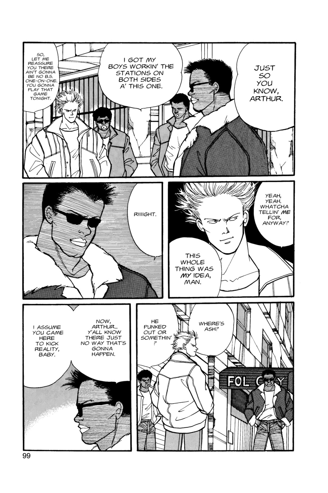 Banana Fish Chapter 8 image 094